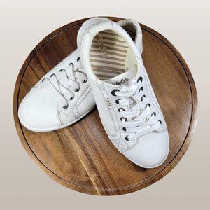 Taos Star STA-12844 White Canvas Comfort Arch Support Sneakers-Women's Size 8.5